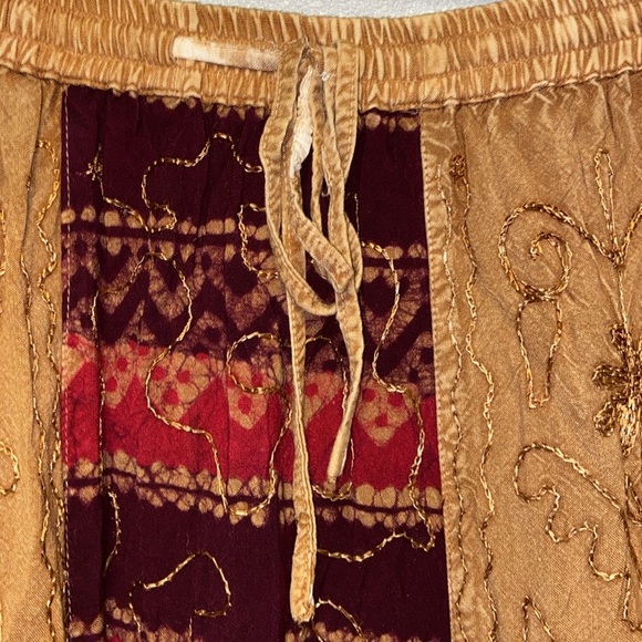 Just Cruising Free Size Vintage Boho Festival Full A-Line Maxi Skirt 5003 - Picture 4 of 8